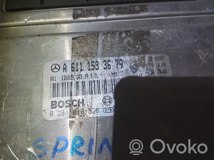 Mercedes-Benz Sprinter W901 W902 W903 W904 Sterownik / Moduł ECU A6111533679