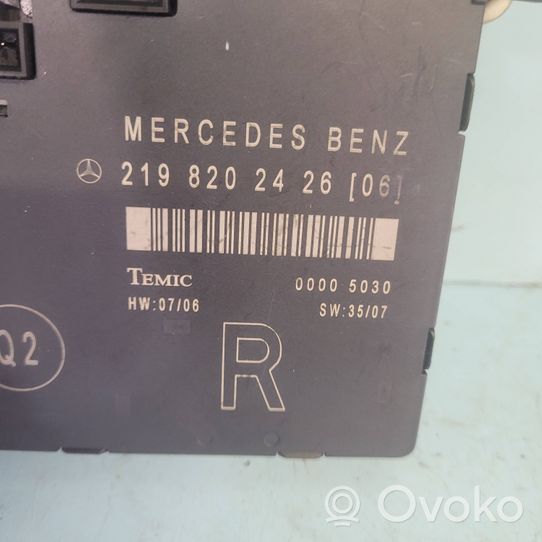 Mercedes-Benz CLS C219 Centralina/modulo portiere 2198202426