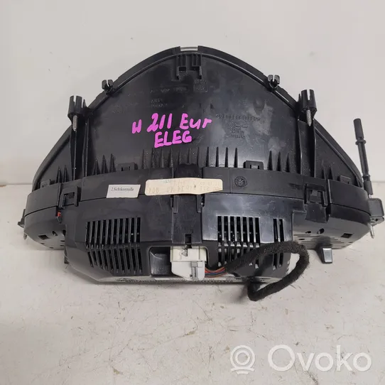 Mercedes-Benz E W211 Tachimetro (quadro strumenti) A2115403447