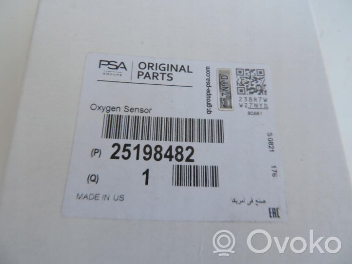 Opel Mokka X Sonde lambda 25198482