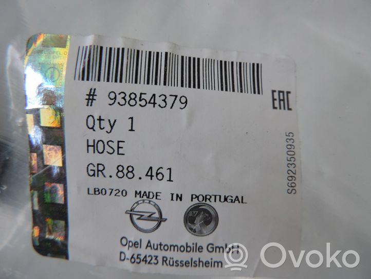 Opel Omega A Tubo flessibile del liquido di raffreddamento del motore 93854379