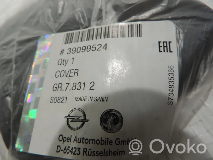 Opel Crossland X Cache crochet de remorquage 39097390