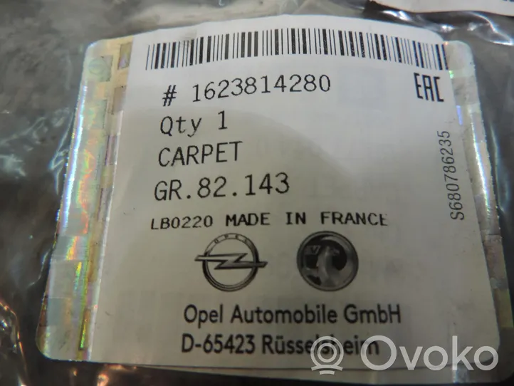 Opel Grandland X Tavaratilan pohjan tekstiilimatto 1623814280