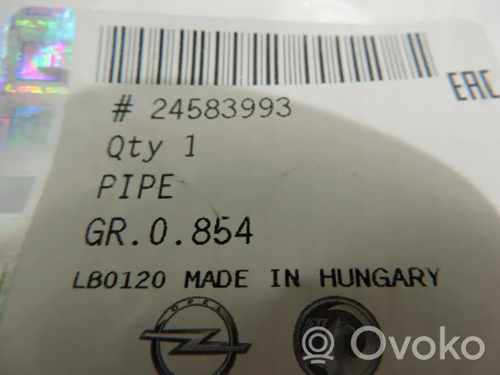 Opel Insignia B Sankabos vamzdelis (-iai)/ žarna (-os) 24583993