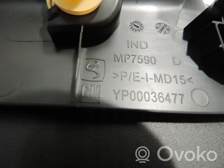 Opel Grandland X Rivestimento della copertura ripiano portaoggetti YP00036477