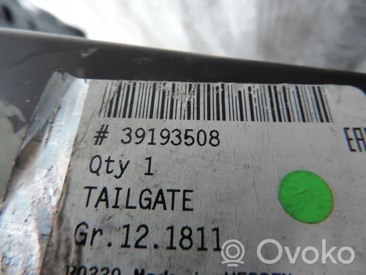 Opel Insignia B Tailgate/trunk/boot lid 39193508