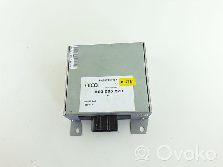 Audi A4 S4 B6 8E 8H Wzmacniacz audio 8E9035223