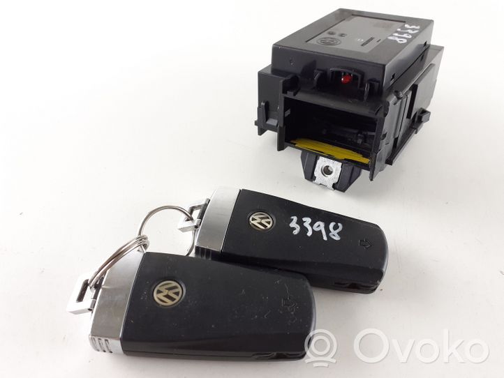Volkswagen PASSAT B7 Aizdedzes atslēga 3C0905843AA