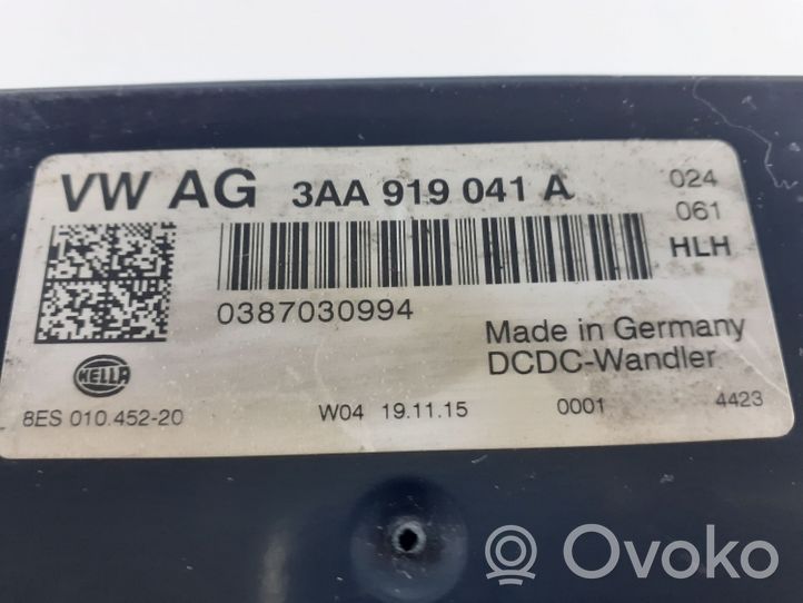 Volkswagen Caddy Moduł / Sterownik zarządzania energią MPM 3AA919041A