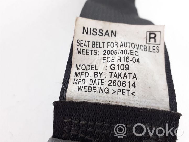 Nissan Navara D40 Ceinture de sécurité avant 868844X30B