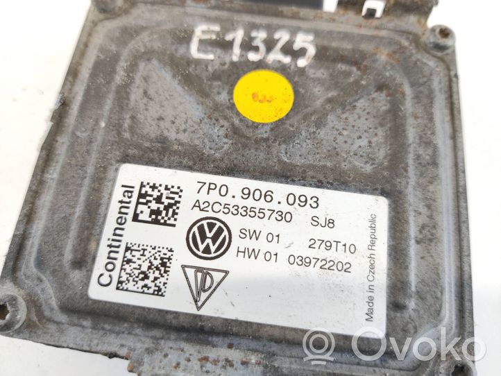 Volkswagen Touareg II Unité de commande / module de pompe à carburant 7P0906093