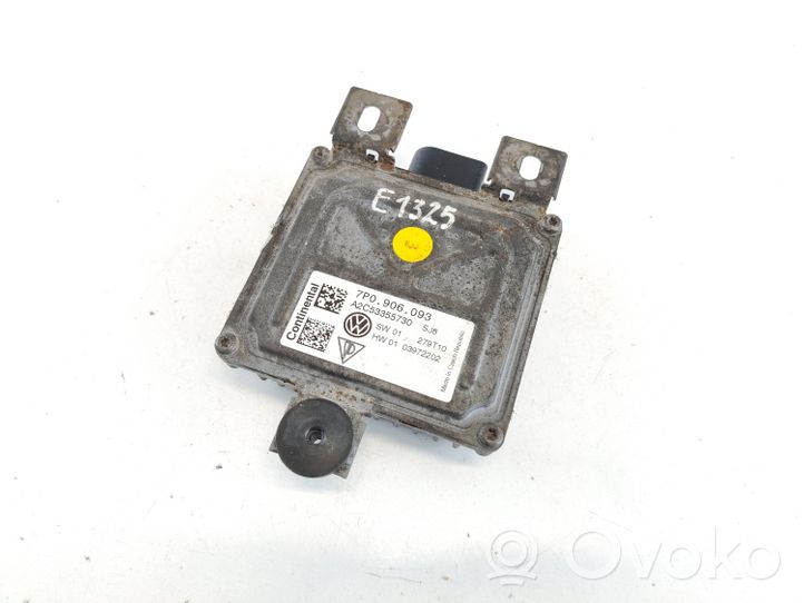 Volkswagen Touareg II Unité de commande / module de pompe à carburant 7P0906093