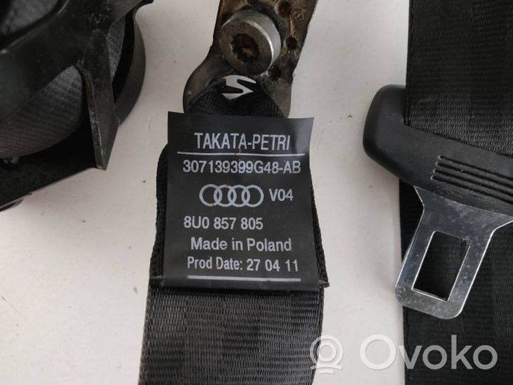 Audi Q3 8U Takaistuimen turvavyö 8U0857805