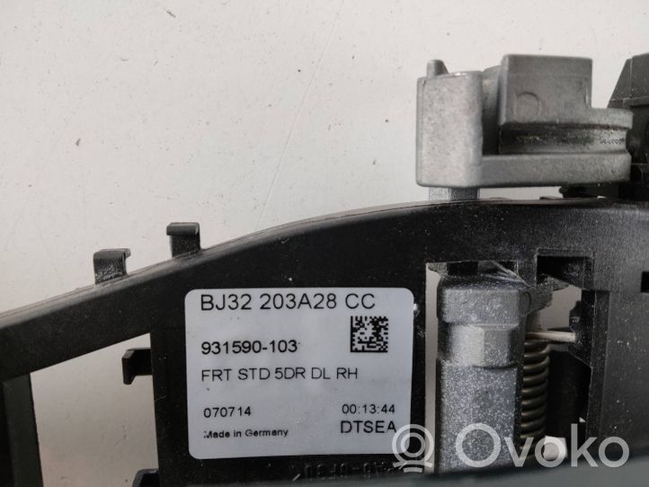 Land Rover Evoque I Klamka zewnętrzna drzwi przednich BJ32203A28CC