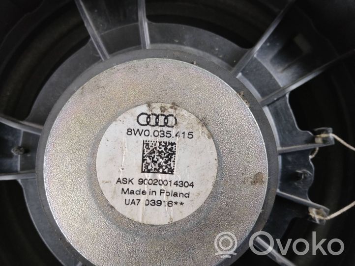 Audi A4 S4 B9 Głośnik drzwi przednich 8W0035415