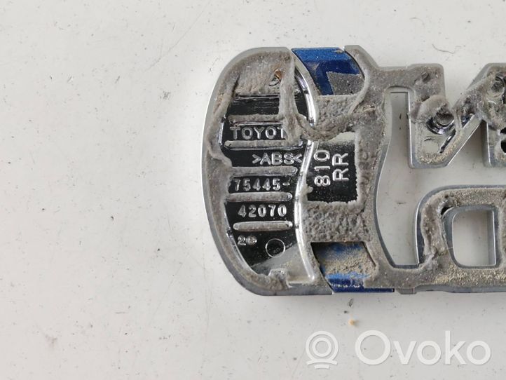 Toyota RAV 4 (XA50) Autres insignes des marques 7544542070