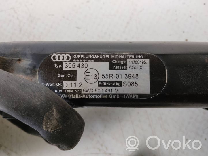 Audi A5 Hak holowniczy / Komplet 8W0800491M