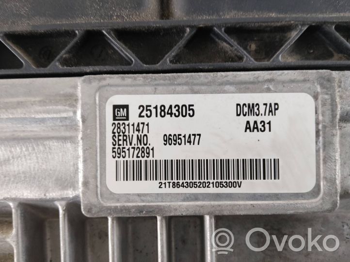 Chevrolet Orlando Sterownik / Moduł ECU 25184305