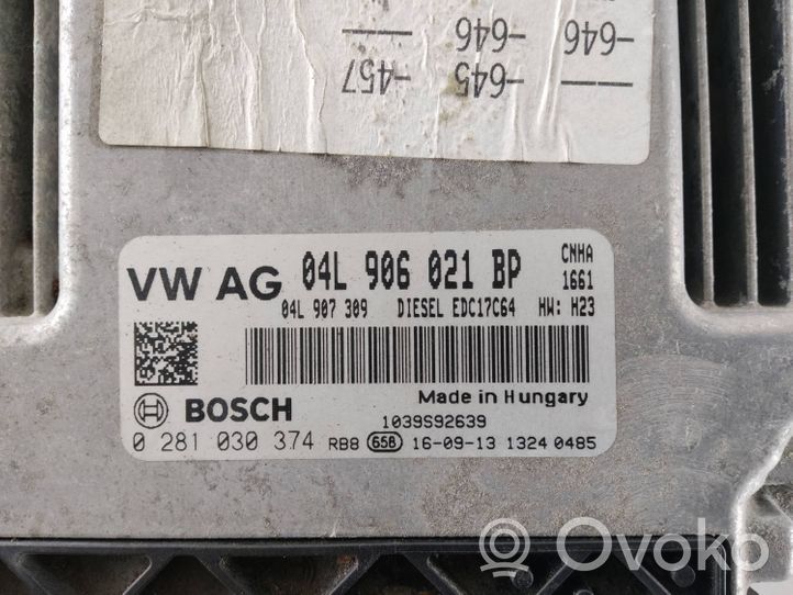 Audi A6 S6 C7 4G Centralina/modulo del motore 04L906021BP