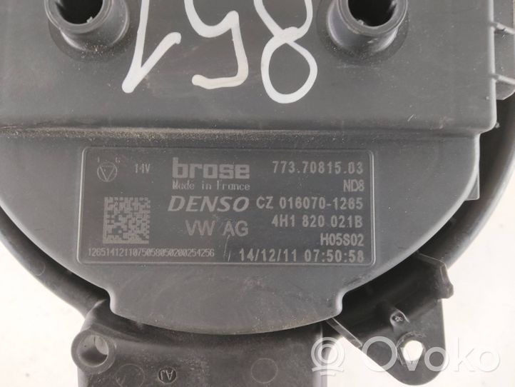 Audi A6 S6 C7 4G Ventola riscaldamento/ventilatore abitacolo 4H1820021B