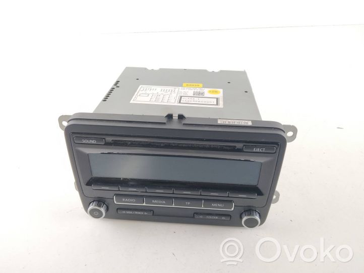 Volkswagen Golf VI Radio/CD/DVD/GPS-pääyksikkö 5M0035186J