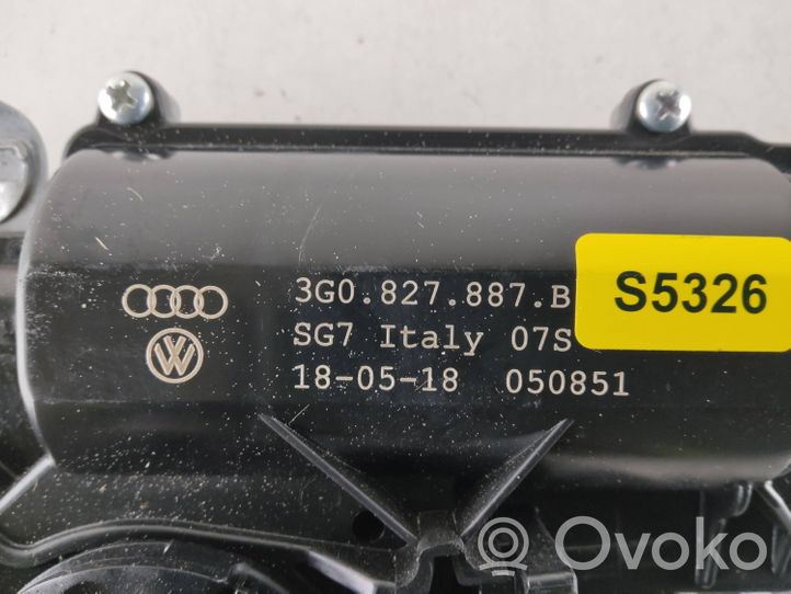 Volkswagen PASSAT B8 Takaluukun/tavaratilan luukun nostomoottori 3G0827887B