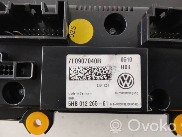 Volkswagen Transporter - Caravelle T6 Panel klimatyzacji 7E0907040R