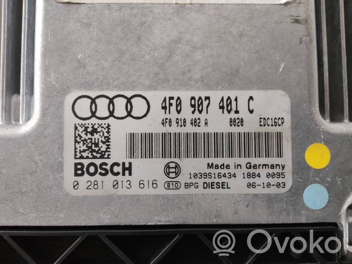 Audi A6 Allroad C6 Centralina/modulo del motore 4F0907401C