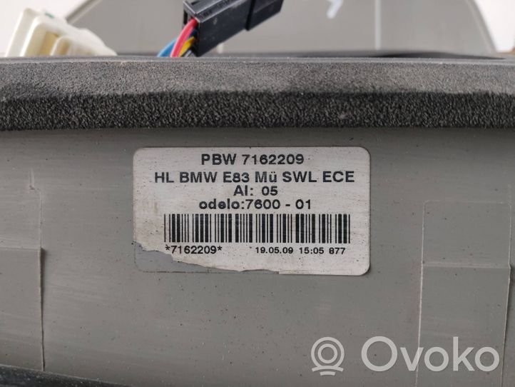 BMW X3 E83 Feux arrière / postérieurs 7162209