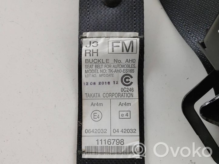 Subaru Forester SJ Ceinture de sécurité arrière 1208201612