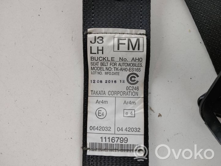 Subaru Forester SJ Ceinture de sécurité arrière 1208201612