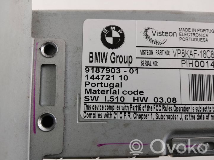 BMW 5 E60 E61 Unità principale autoradio/CD/DVD/GPS 9187903