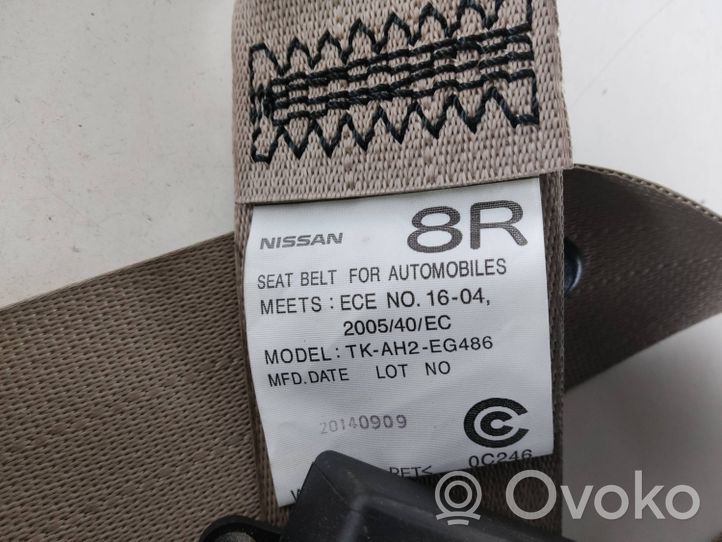 Nissan Murano Z51 Ceinture de sécurité avant TKAH2EG486