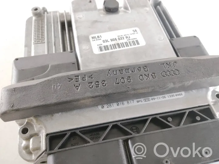 Audi A4 Allroad Calculateur moteur ECU 03L906022RJ