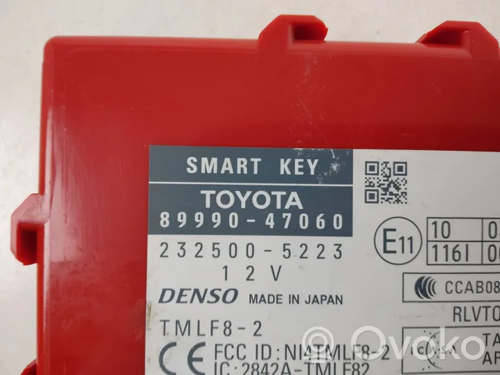 Toyota Prius (XW30) Module de contrôle sans clé Go 8999047060