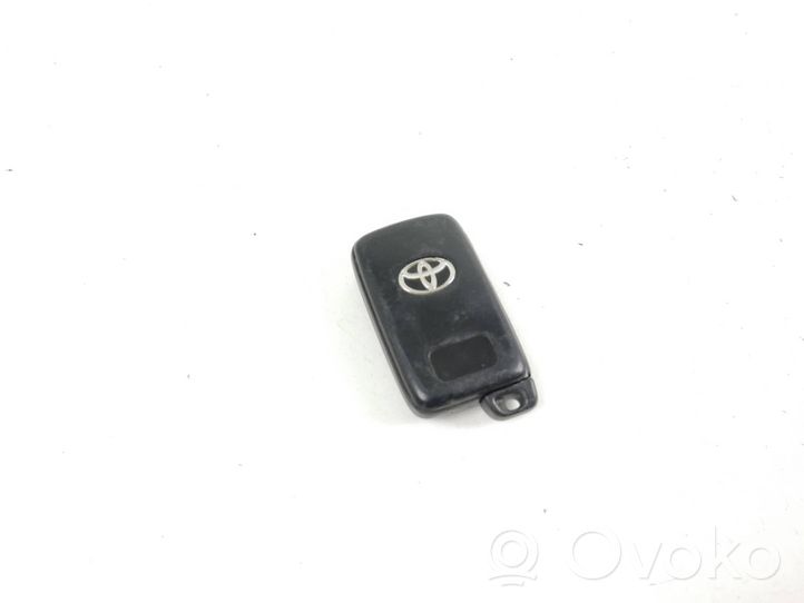 Toyota Prius (XW30) Klucz / Karta zapłonu 