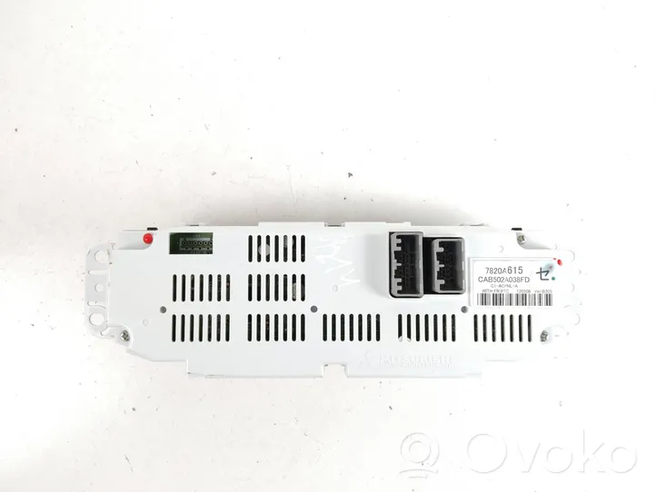 Mitsubishi ASX Ilmastoinnin ohjainlaite 7820A615