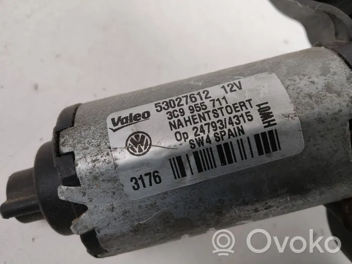 Volkswagen PASSAT B6 Rear window wiper motor 3C9955711