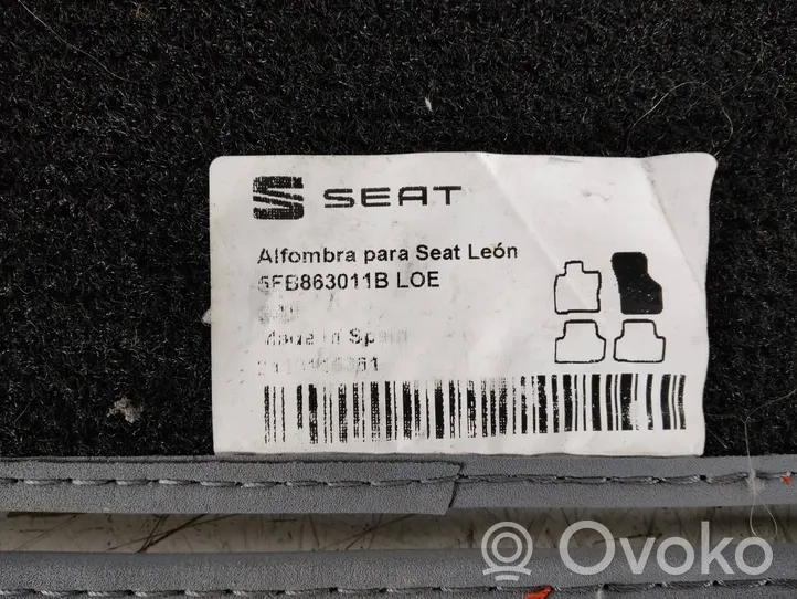 Seat Leon IV Kit tapis de sol auto 5FB863011B