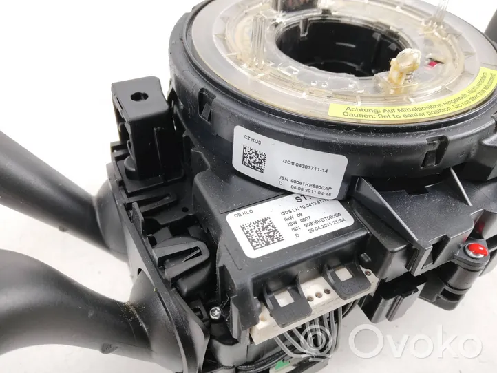 Volkswagen Touareg II Leva/interruttore dell’indicatore di direzione e tergicristallo 4H0953568A