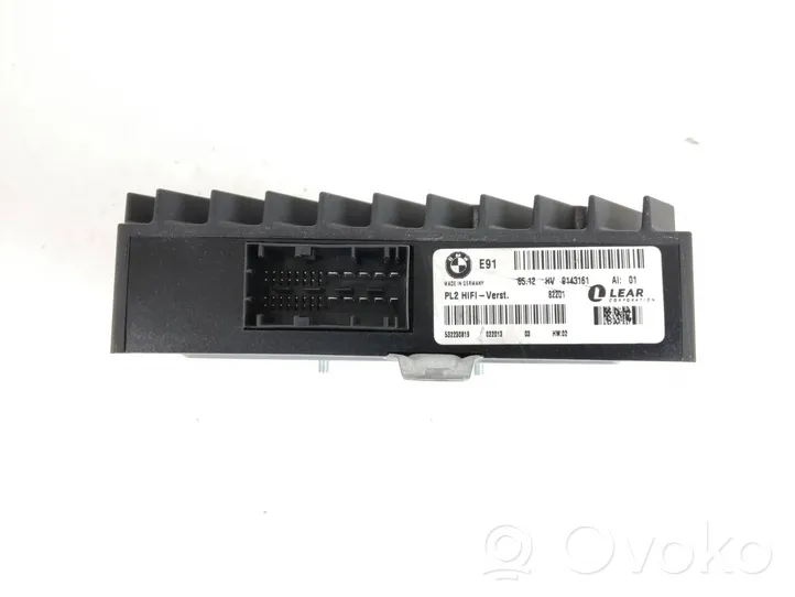 BMW 3 E90 E91 Amplificateur de son 9143161