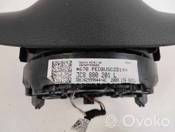 Volkswagen PASSAT B6 Ohjauspyörän turvatyyny 3C8880201L