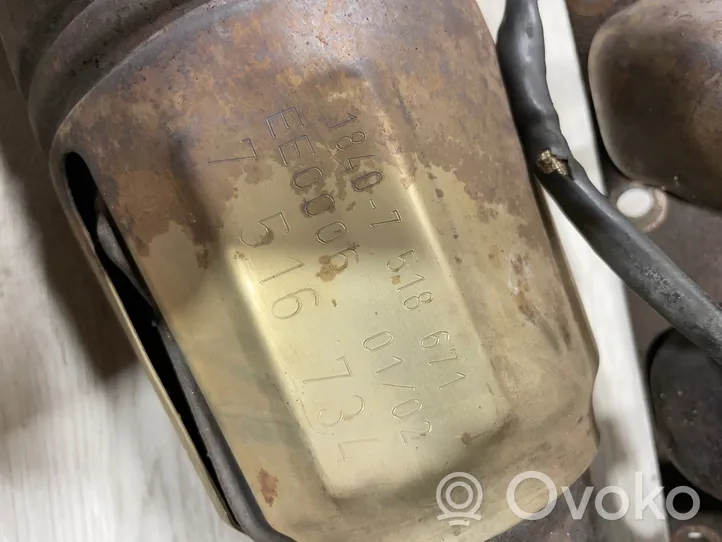 BMW 5 E39 Filtre à particules catalyseur FAP / DPF 7516734