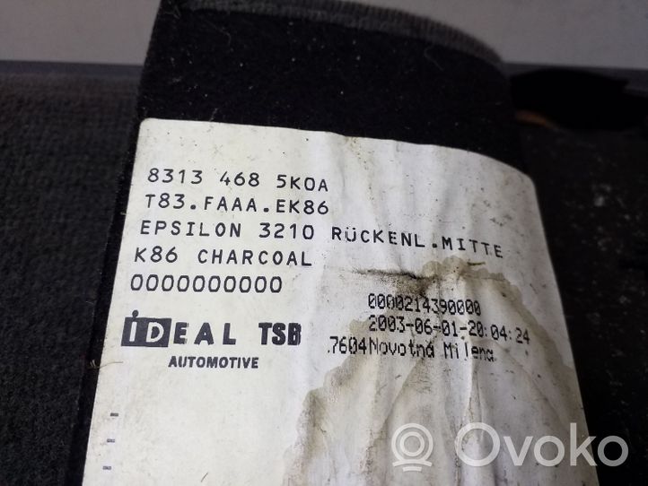 Opel Signum Aizmugurējā sēdekļa roku balsts 83134685K0A