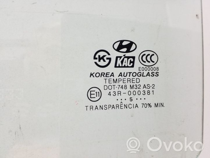 Hyundai Tucson JM Vetro del finestrino della portiera posteriore OEM