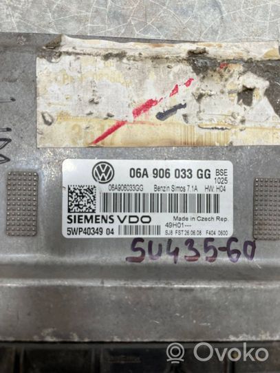 Volkswagen Golf V Sterownik / Moduł ECU 06A906033GG