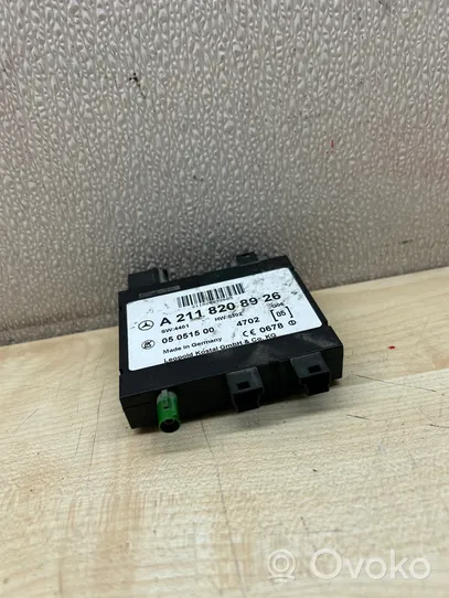 Mercedes-Benz E W211 Keyless (KESSY) go control unit/module A2118208926