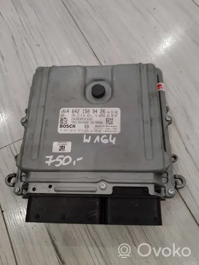 Mercedes-Benz GL X164 Motora vadības bloka ECU 0281014973