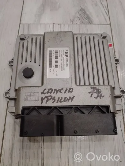 Lancia Ypsilon Engine control unit/module ECU 55194016