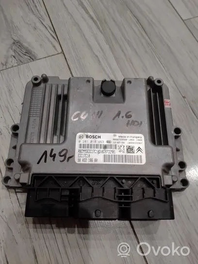 Citroen C4 III e-C4 Unité de commande, module ECU de moteur 0281018463